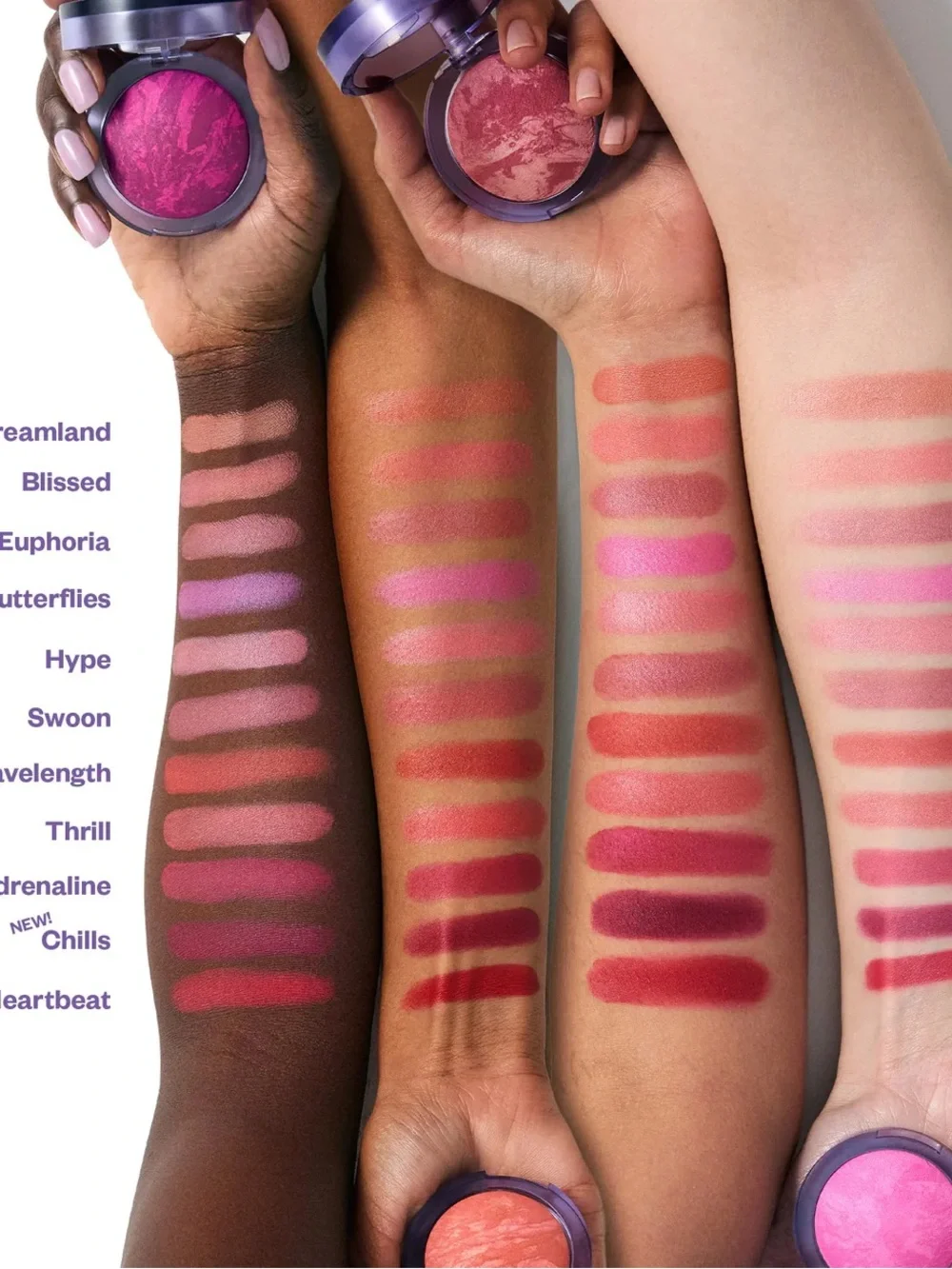 Kosas Pink Baked Blush - Shimmering Bubblegum Pink